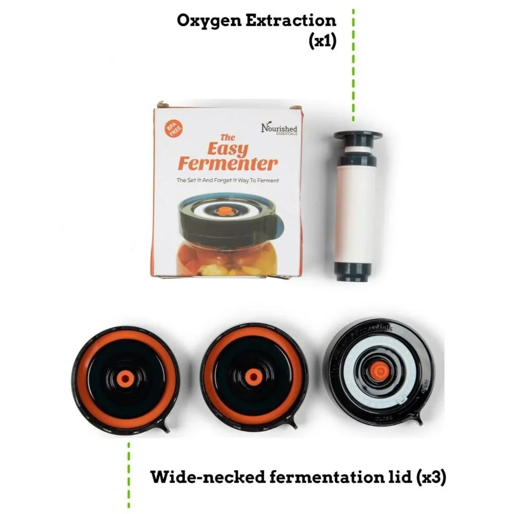 Nourished Essentials The Easy Fermenter Fermentation Kit